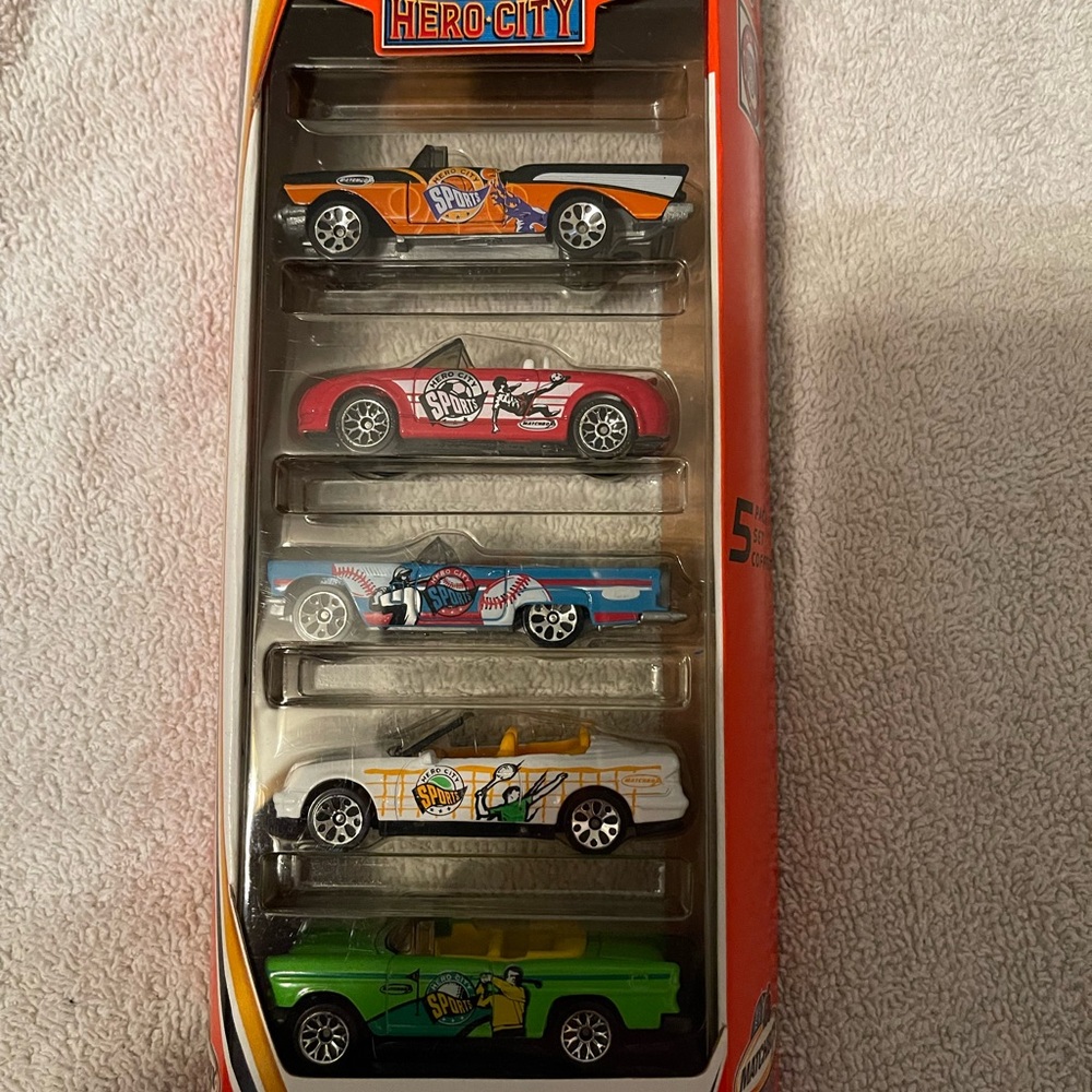Matchbox Hero City Die-Cast  Car Set - New! - Picture 2 of 6
